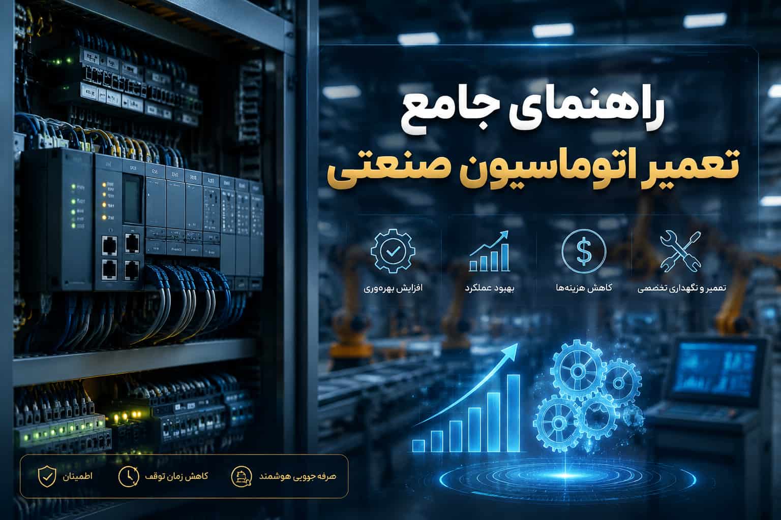 اتوماسیون صنعتی چیست و چرا تعمیر و نگهداری آن مهم است؟