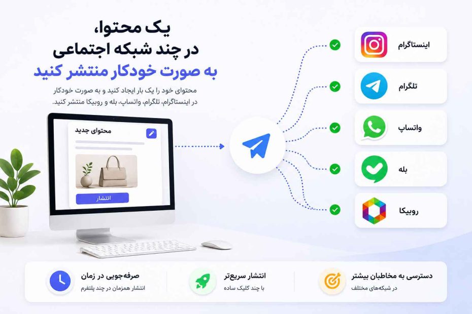 آموزش انتشار سریع و خودکار محتوا در شبکه‌های اجتماعی